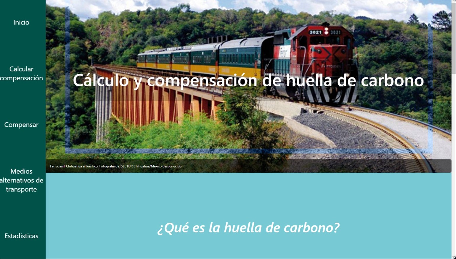 Calculadora de emisiones