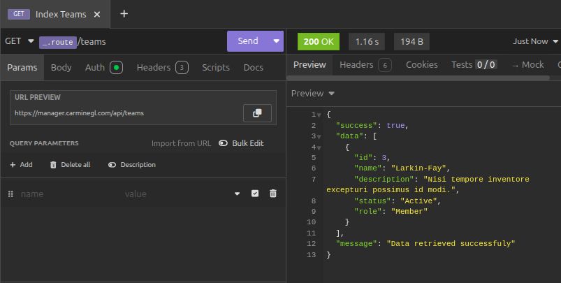 Administrador de Proyectos